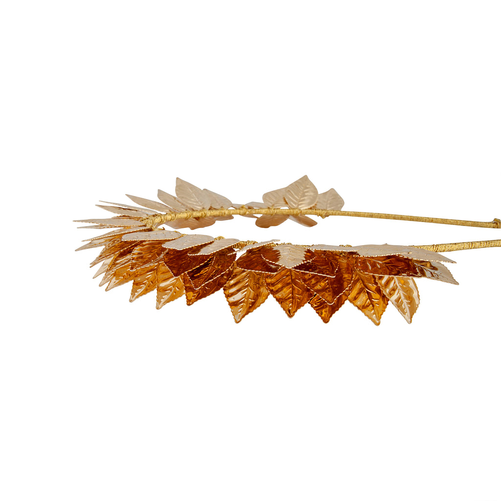 Gold Leaf Bomb Metallic Headband - Lovisa