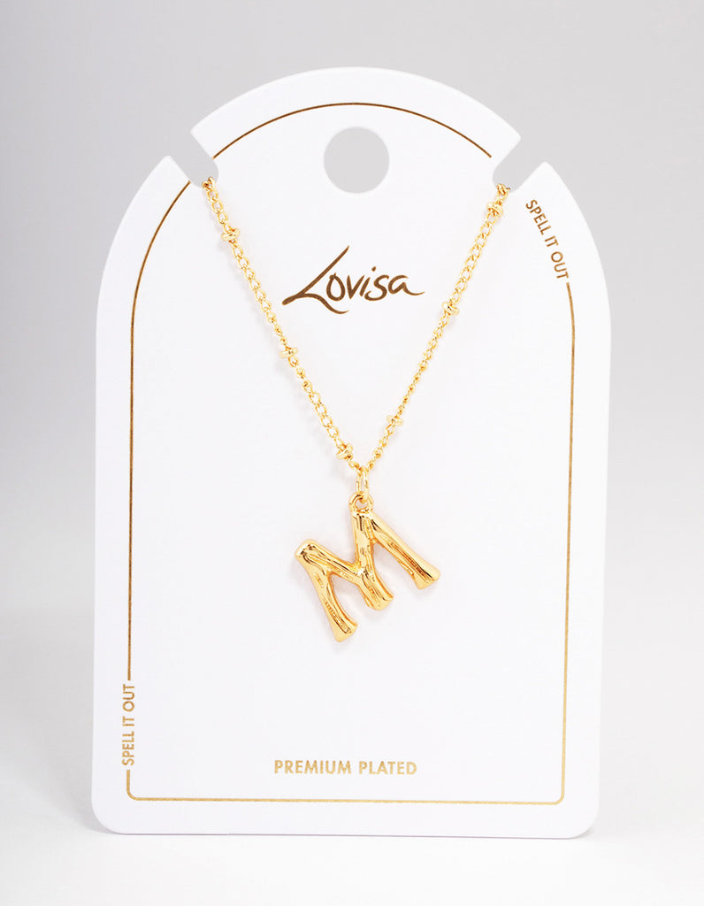 Initial shop necklace lovisa