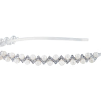 Diamante & Pearl Headband - link has visual effect only