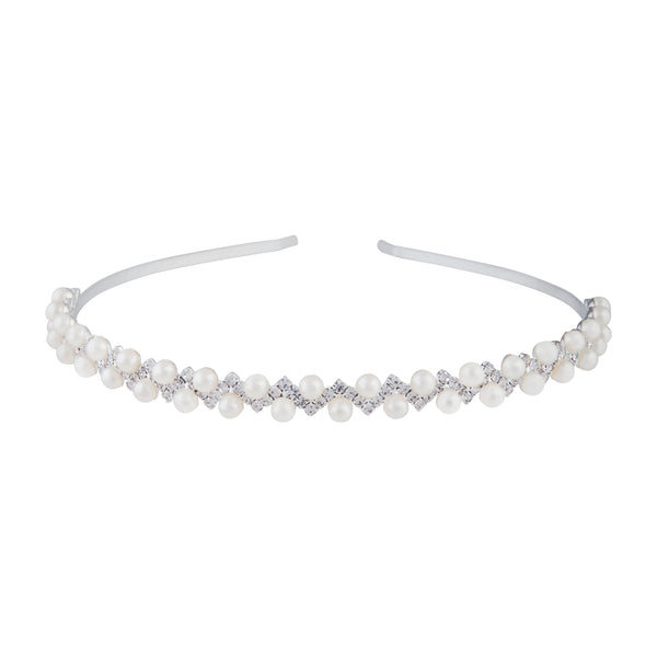 Diamante & Pearl Headband