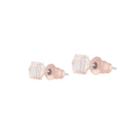 Pink 3D Cube Stud Earrings - link has visual effect only