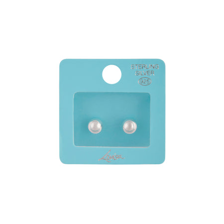 Sterling Silver Polished 8mm Ball Stud Earrings Lovisa