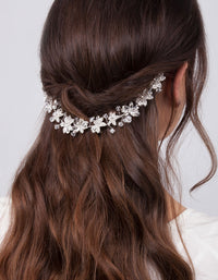 Floral Diamante Halo Hairpiece - link has visual effect only