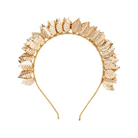 Gold Leaf Bomb Metallic Headband - link has visual effect only