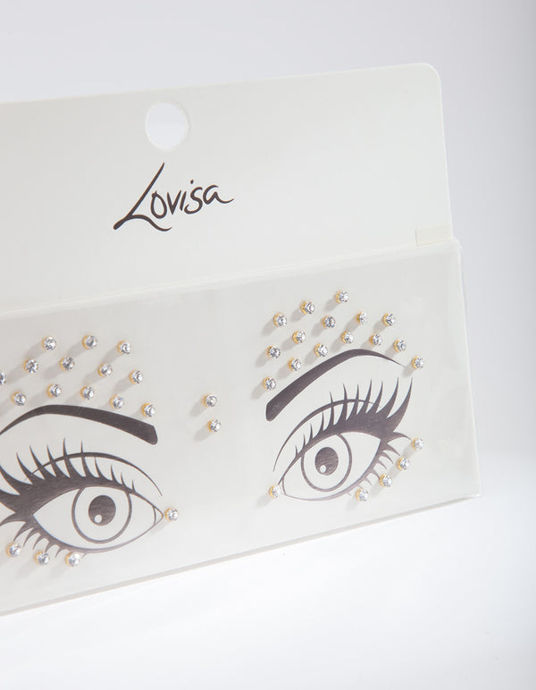 Diamante Face Jewel Pack Lovisa
