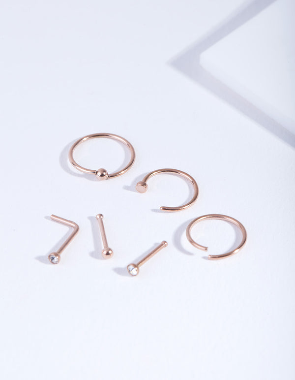 Rose Gold Classic Mix Nose 6-Pack