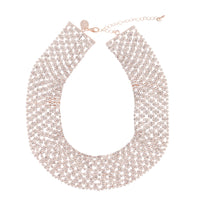 Rose Gold Diamante Collar Necklace - link has visual effect only