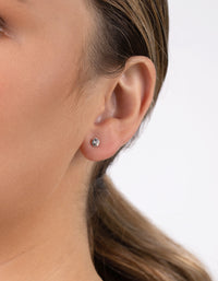 Gold Plated Sterling Silver Diamante Gradual Ear Pack - link has visual effect only