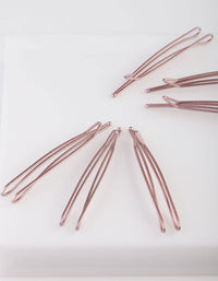 Metallic Pink Hair Pin 6-Pack - link has visual effect only