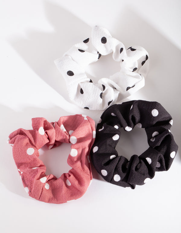 Spotty Scrunchie Pack