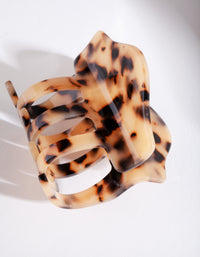 Milky Tortoiseshell Claw Clip - link has visual effect only