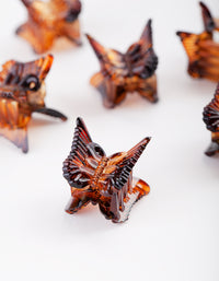 Tortoiseshell Butterfly Mini Clip 6-Pack - link has visual effect only