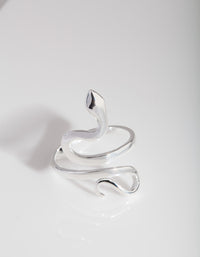 Sterling Silver Snake Ring - link has visual effect only