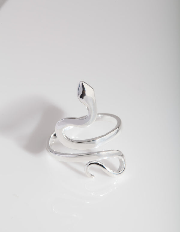 Sterling Silver Snake Ring