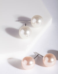 Pearl Stud Earring Pack - link has visual effect only