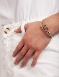 Gold Snake Wrap Arm Cuff - link has visual effect only