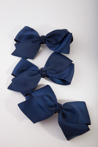 Kids Fabric Small Navy Bow Pack - link has visual effect only