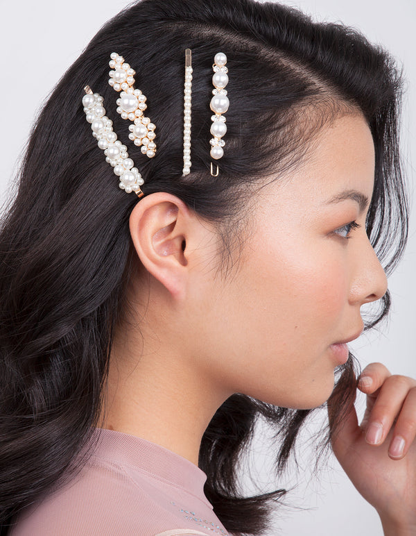 Real diamond hair pins online