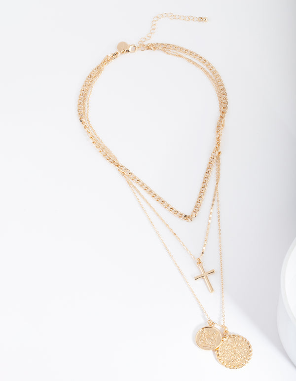 Topshop cross necklace sales