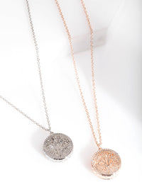 Mixed Metal Shaker Necklace Pack - link has visual effect only