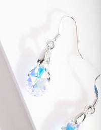 Silver Swarovski Small Drop Earring - link has visual effect only