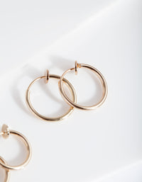 Gold Faux Body Rings 7-Pack - link has visual effect only