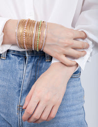 Gold Cupchain & Glitter Bangle 20-Pack - link has visual effect only