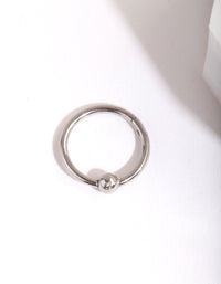 Surgical Steel Plain Bead Belly Clicker Ring - link has visual effect only