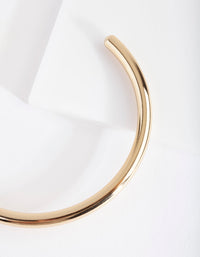 Gold Plated Open Cuff Bracelet - link has visual effect only