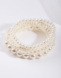 Mixed Pearl Bracelet 5-Pack - link has visual effect only