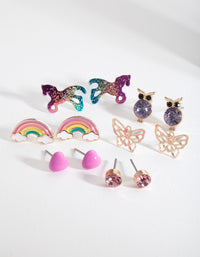 Kids Fairytale Stud Earring 6-Pack - link has visual effect only