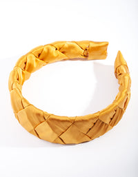 Satin Plait Headband - link has visual effect only