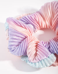 Tie Dye Pleated Scrunchie - link has visual effect only