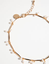 Gold Jingle Pearly Anklet - link has visual effect only