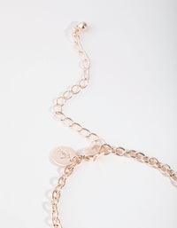 Kids Rose Gold Eiffel Tower Bracelet - link has visual effect only