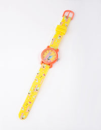 Kids Silicon Buckle Llama Watch - link has visual effect only