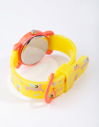 Kids Silicon Buckle Llama Watch - link has visual effect only