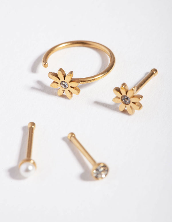 Pearl nose stud deals