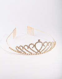 Gold Princess Tiara Crown - link has visual effect only