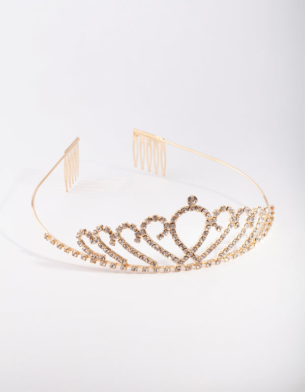 Gold Princess Tiara Crown