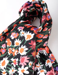 Fabric Mini Floral Scarf - link has visual effect only