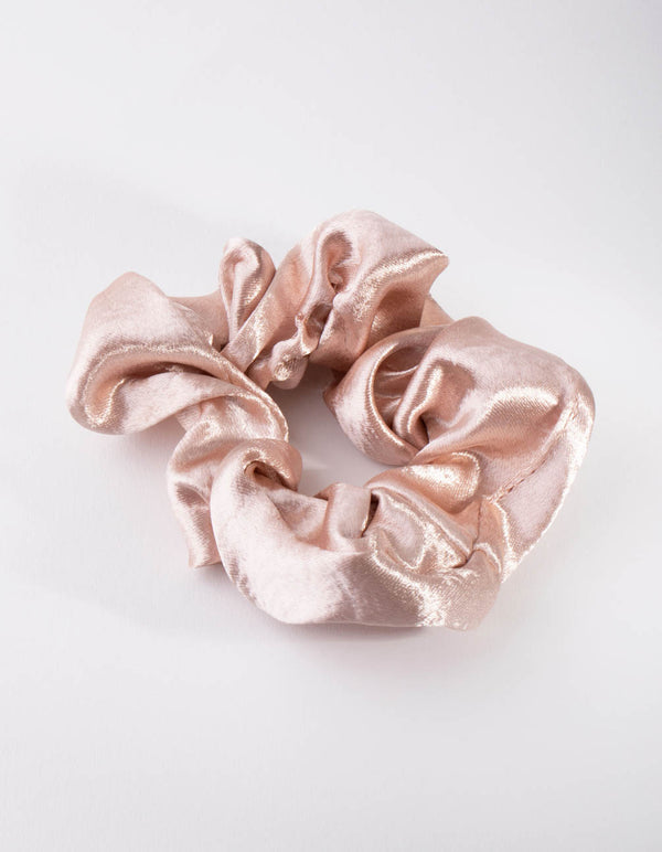 Fabric Iridescent Scrunchie