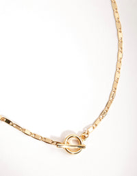 Gold Plated Mariner T&O Necklace - link has visual effect only