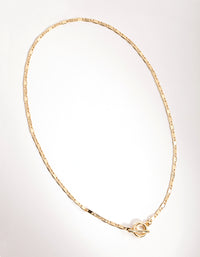 Gold Plated Mariner T&O Necklace - link has visual effect only