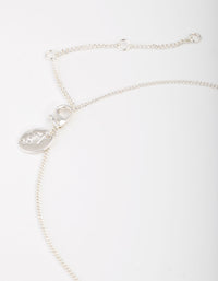 Silver Plated Moonstone Shard Necklace - link has visual effect only