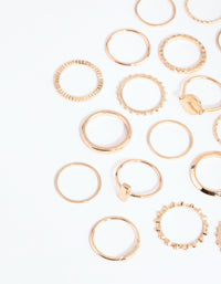 Gold Geometric Ring 24-Pack - link has visual effect only