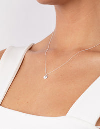 Sterling Silver 3D Shell Necklace - link has visual effect only