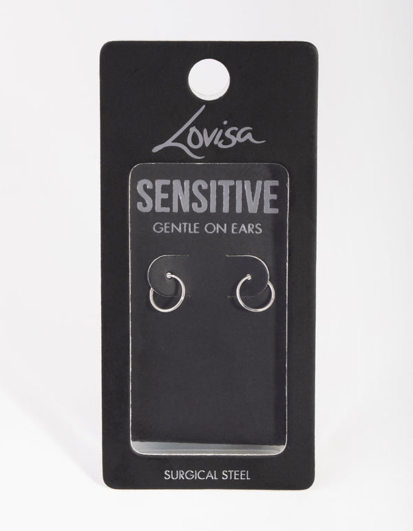 Surgical Steel 8mm Sleeper Earrings Lovisa