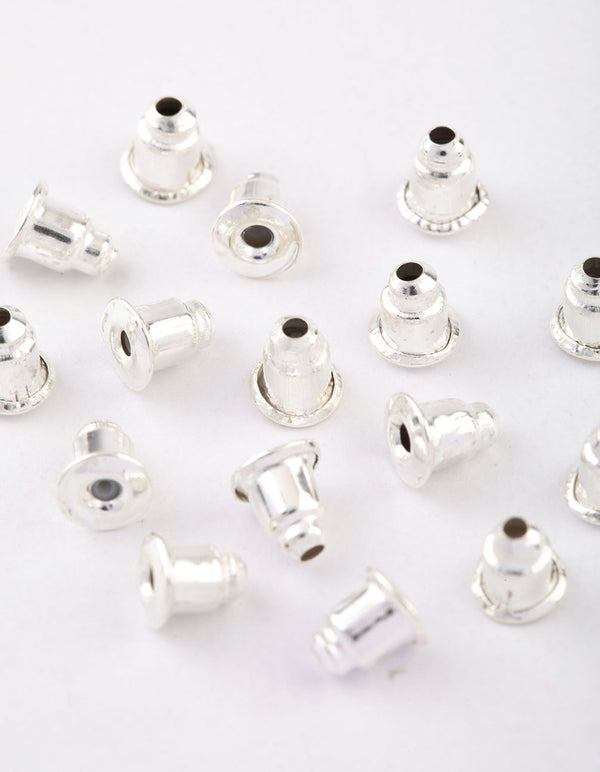 Silver Earring Backs 16 Pack Lovisa