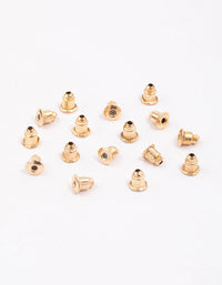 Gold Earring Backs 16-Pack - link has visual effect only